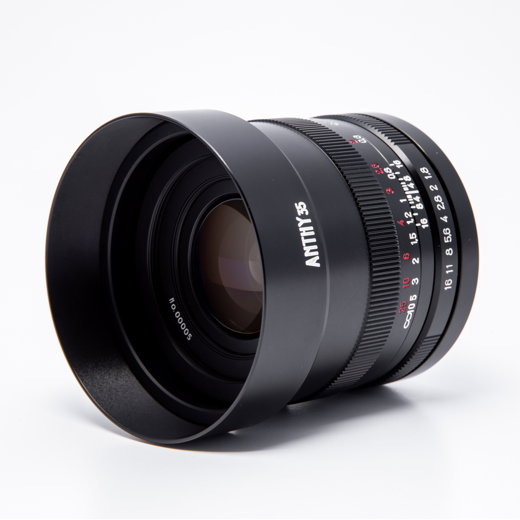 Anthy35 35mm F1.8 Manual Wide Angle Minimal Distortion Lens – Yasuhara USA